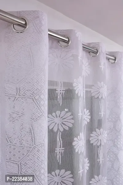 Stylish Polyester Eyelet Fitting Door Curtains