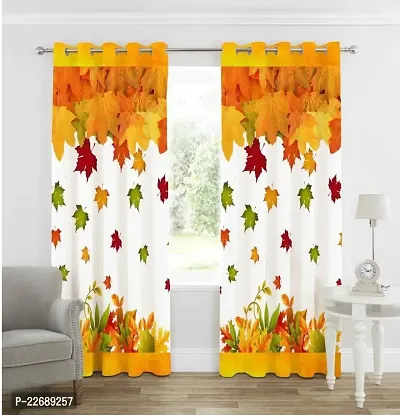 Stylish  Polyester Door Curtains-thumb0