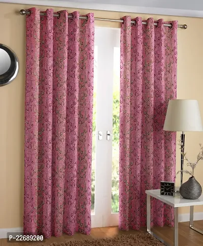 Stylish Polyester Eyelet Fitting Door Curtains