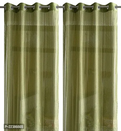 Stylish Polyester Eyelet Fitting Door Curtains-thumb0