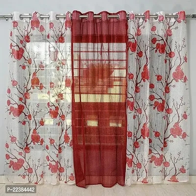 Stylish Polyester Eyelet Fitting Door Curtains