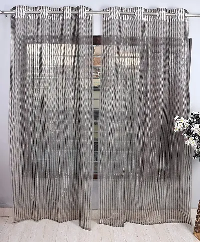 Fabrilia Tissue Net Curtain Pack of 2 Pieces