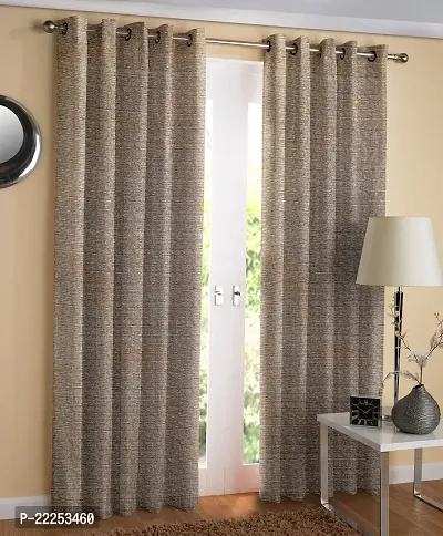 Stylish Polyester Printed Door Curtains, Pack Of 2