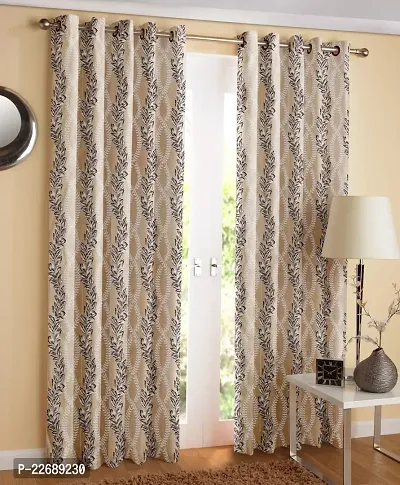 Stylish  Polyester Door Curtains-thumb0