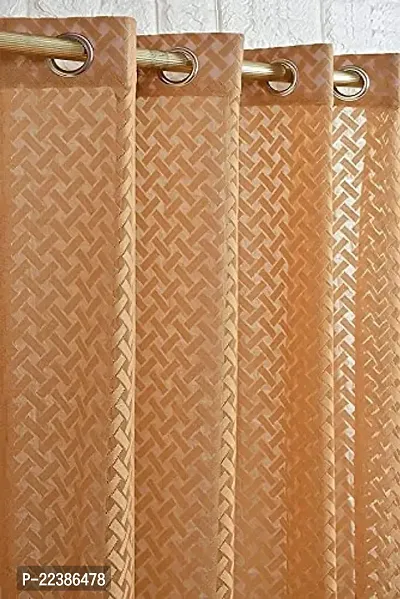 Stylish Polyester Eyelet Fitting Door Curtains-thumb0