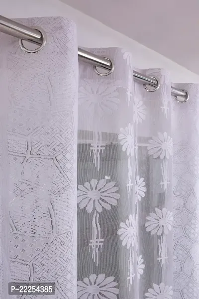 Stylish Polyester Printed Door Curtains, Pack Of 2