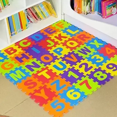 Kids Mat Alphabet Number Puzzle