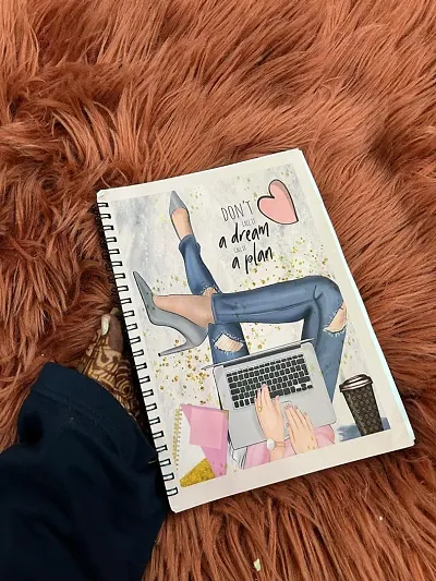 Toshee Diary A5 Planner Ruled 100 Pages (multicolour)