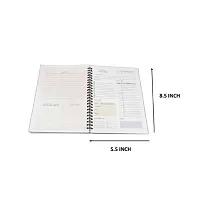Toshee Diary A5 Planner Ruled 100 Pages (multicolour)-thumb2