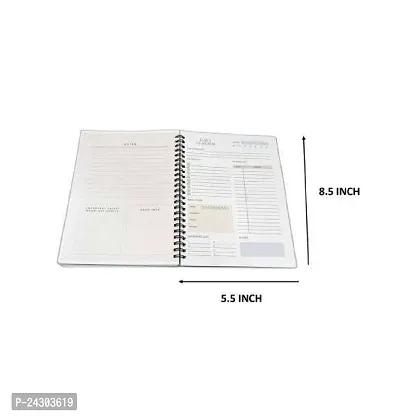 Toshee Diary A5 Planner Ruled 100 Pages (multicolour)-thumb3