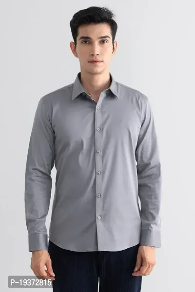 Stylish Cotton Solid Casual Shirt For Men
