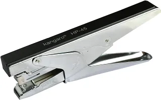 Kangaro Desk Essentials HP-45 All Metal Stapler | Standard Stapler with Quick Loading Mechanism | Sturdy  Durable for Long Time Use | Color May Vary, Pack of 1-thumb2
