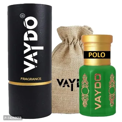 vaydo new polo Attar/Non-Alcoholic and Long Lasting Attar Attar Roll On Perfume, Premium Luxury Perfume, 18+ Hour Long Lasting Fragrance For Unisex Artisanal Perfume Oil 6 ml-thumb0