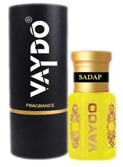 vaydo new sadap Attar/Non-Alcoholic and Long Lasting Attar Attar Roll On Perfume, Premium Luxury Perfume, 18+ Hour Long Lasting Fragrance For Unisex Artisanal Perfume Oil 6 ml