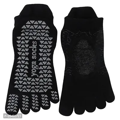 Zemania Non Slip 5 Toes Yoga Socks For Women-thumb0