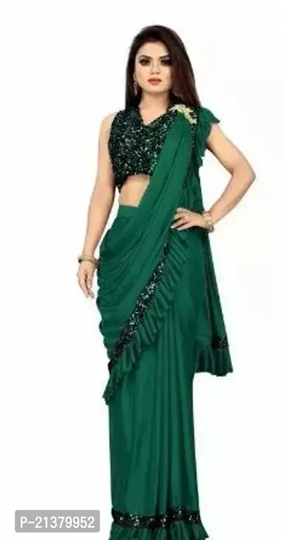 Stylish Women Lyra Casual Saree with Blouse Piece