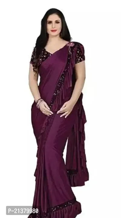 Stylish Women Lyra Casual Saree with Blouse Piece