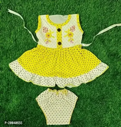 Stylish Fancy Designer Cotton Clothing Set For Girls
