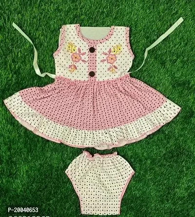 Stylish Fancy Designer Cotton Clothing Set For Girls