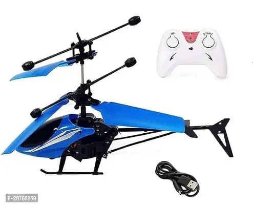 Remote Control Helicopter Toy with 3d flash lights and charging cable-thumb0