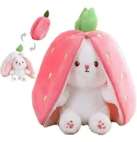 SkyToys Strawberry Plush Zipper Super soft stuffed toy for kids-thumb1