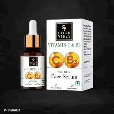 Good Vides Vitamin C  B3 Skin Glow Face Serum