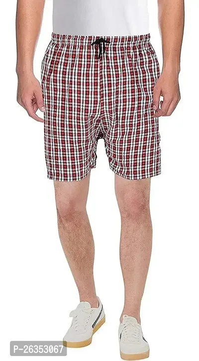 Solid Men Boxer Shorts Cotton Check (pack of 3)-thumb2