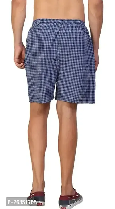 Fancy Men Boxer Shorts Checked Combo (pack of 4)-thumb4