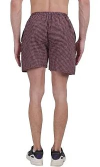 Modern men Boxer Shorts checked combo (pack of 5)-thumb1