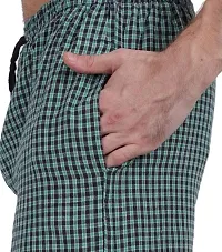 Modern men Boxer Shorts checked combo (pack of 5)-thumb2