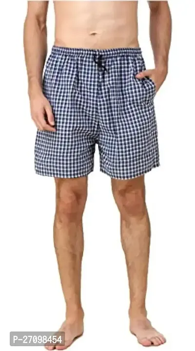 Trendy Men's Boxer Shorts , Cotton Checked (Pack of 3)-thumb3