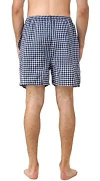 Trendy Men's Boxer Shorts , Cotton Checked (Pack of 3)-thumb1