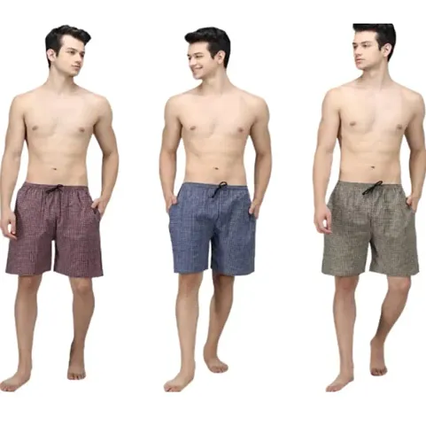 Pure Cotton Soft & Comfort Boxer - Short- (Pack of 3)