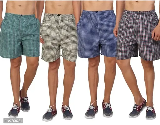 Fashionable Men Boxer shorts pack of 4-thumb2