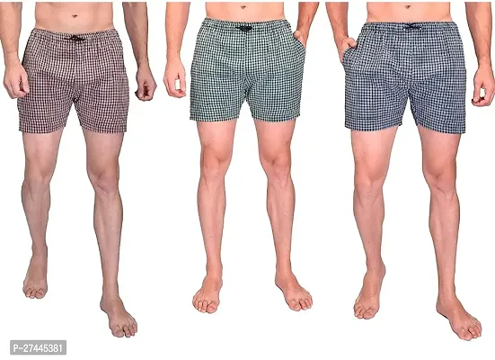 Fashionable Men Boxer shorts pack of 3-thumb2