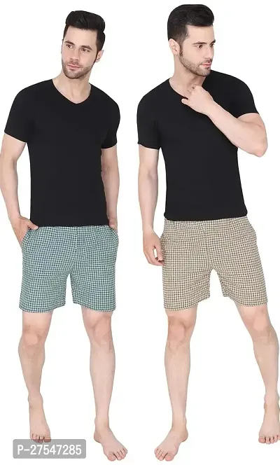 Fashionable Men Boxer shorts pack of 2