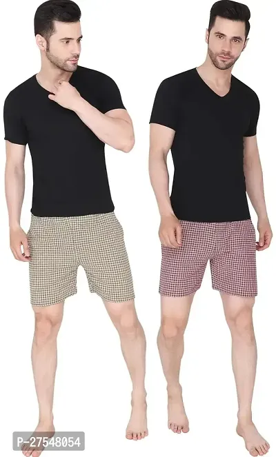 Fashionable Men Boxer shorts pack of 2