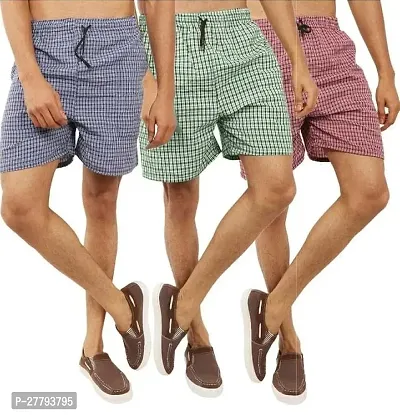 Comfortable Men Boxer Shorts Pack Of 3-thumb0