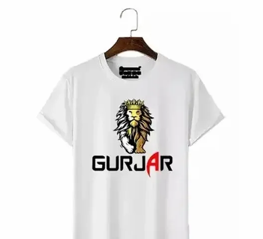 RENOWNED Gujjar Design for Man Round Neck Half Sleeve Tshirt boy