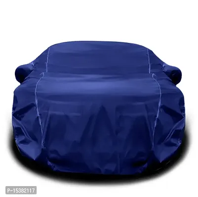 Maruti Suzuki Alto 800 Car Cover Waterproof / Maruti Suzuki Alto 800 lxi Car Cover/Car Body Cover for Alto 800 Triple Stitched With Ultra Surface Body Protection (With Mirror Pockets) (Blue)-thumb2