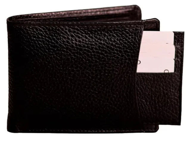 Attractive Leather Two Fold Wallet