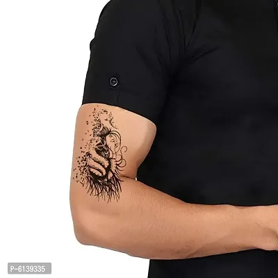 Shiv with Snake Men and Women  Waterproof Temporary Body Tattoo