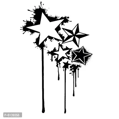 Star Tattoo Men and Women  Waterproof Temporary Body Tattoo-thumb2