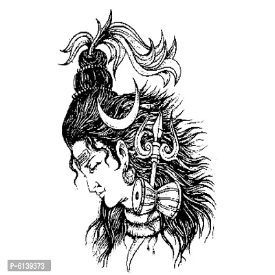 Shiv Gods Tattoo Men and Women  Waterproof Temporary Body Tattoo-thumb2