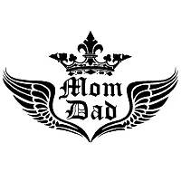 Wings Mom Dad New Design For Boys and Girls Temporary Body Tattoo-thumb1