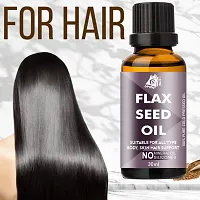 Oil for Hair Growth and Hair Fall Control Flax Seed Oil Extracts 90ml Pack of 3-thumb1