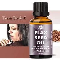 Oil for Hair Growth and Hair Fall Control Flax Seed Oil Extracts 90ml Pack of 3-thumb3