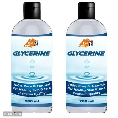 Ordershock Moisturizing Glycerine Gel for Soft and Smooth Skin - Hydrating and Nourishing 400ml Pack of 2