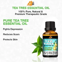 Tea Tree Essential Oil | Hair Growth Skin Face Acne Pure 120 ml Pack of 4-thumb2