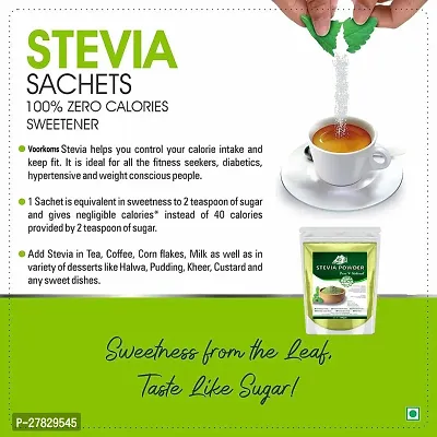 Ordershock Stevia Powder 100g - Natural Zero-Calorie Sweetener for Healthy Living-thumb2